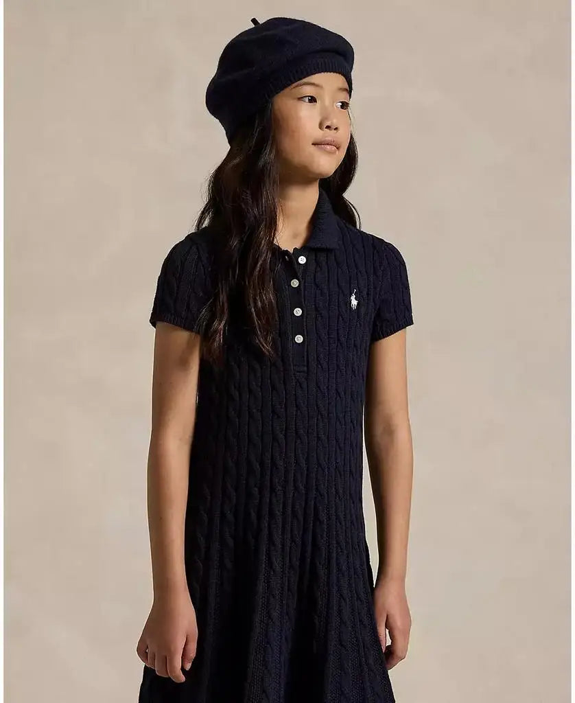 Cable-Knit Sweater Dress
